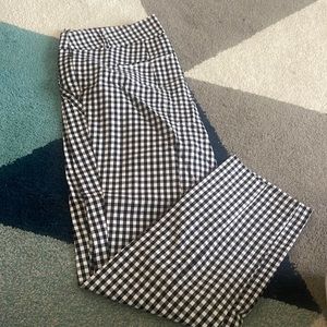 Checkered dress pant